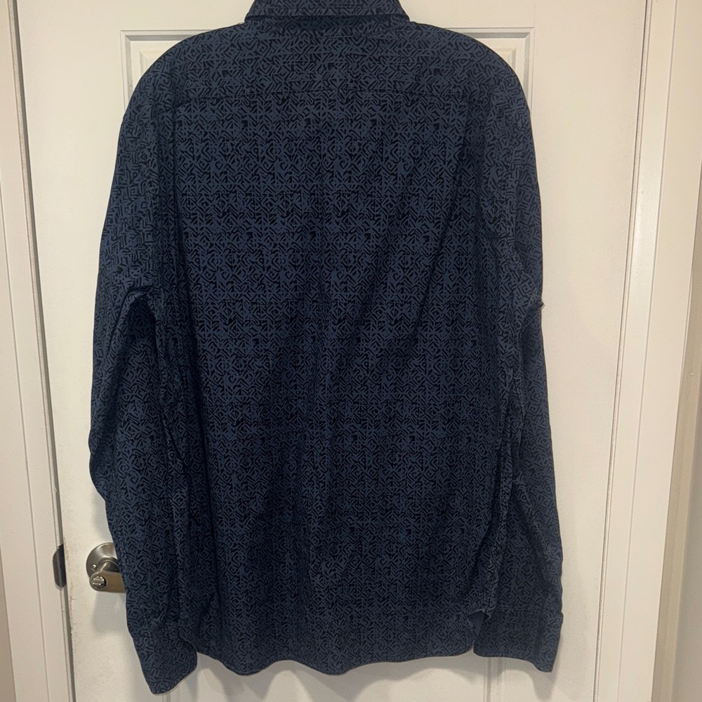 J. Crew Patterned Button Down-XL - Picture 8 of 8
